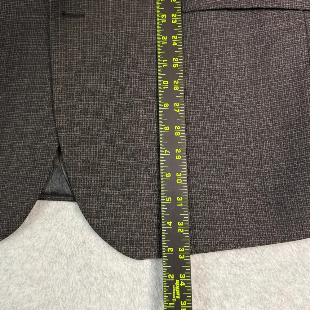 Jos. A. Bank 1905 Tailored Fit Brown 100% Wool Blazer Sport Coat Mens‎ 43 Long